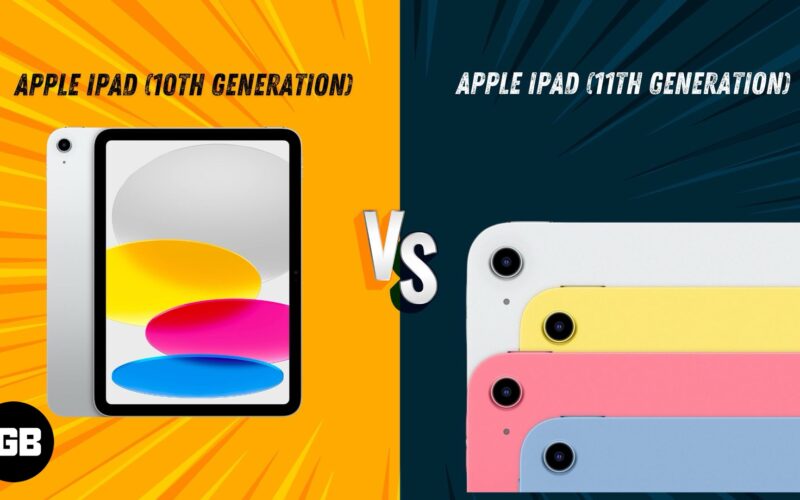 iPad 11 vs iPad 10 comparison