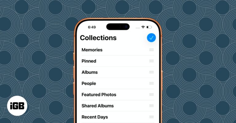 How to customize photos app on iphone