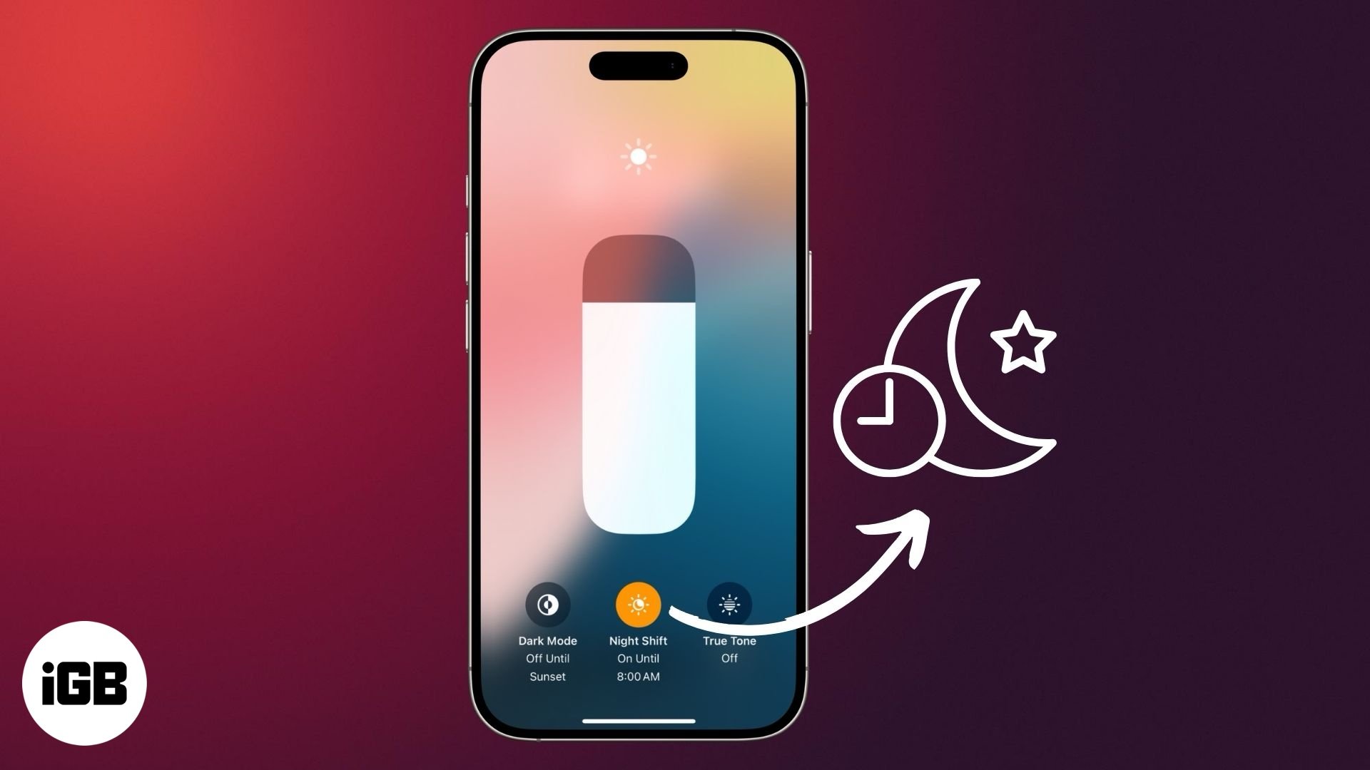 How to use night shift on iphone