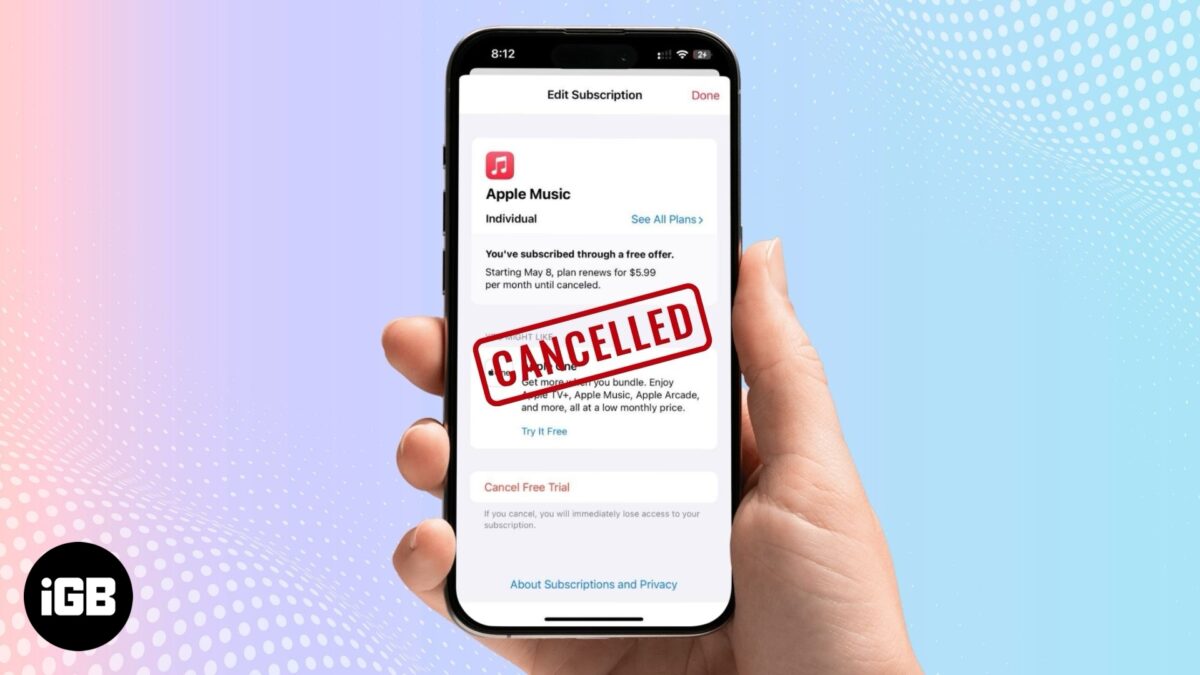 How to cancel your apple music subscription