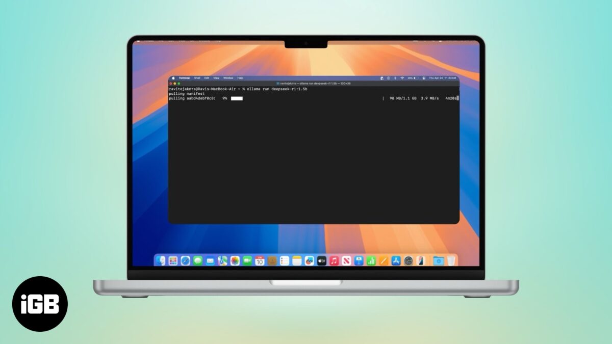 How to run an llm locally on your mac