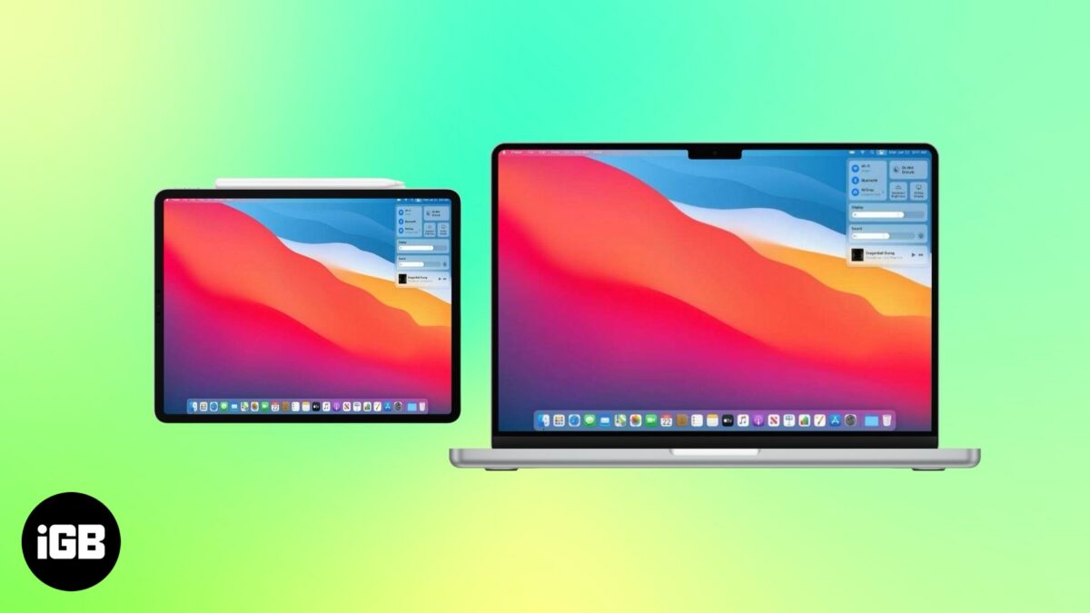 Use your ipad as a second display for mac
