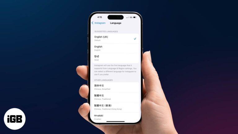 Change the Language for Individual App on iPhone.