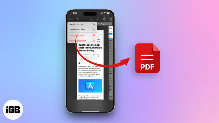 Save Any Webpage as a PDF on iPhone and iPad