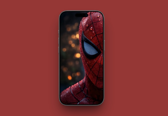 Spider-Man close-up portrait&nbsp;
