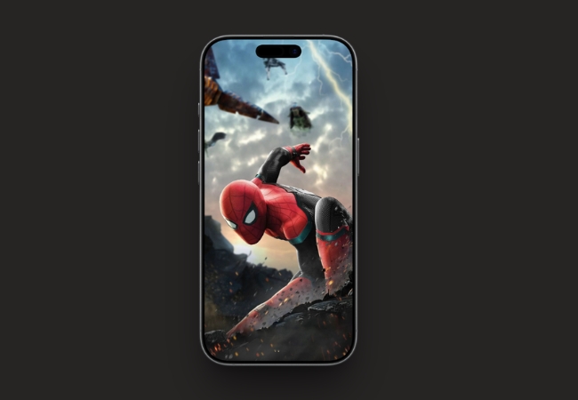 Spider-Man in action