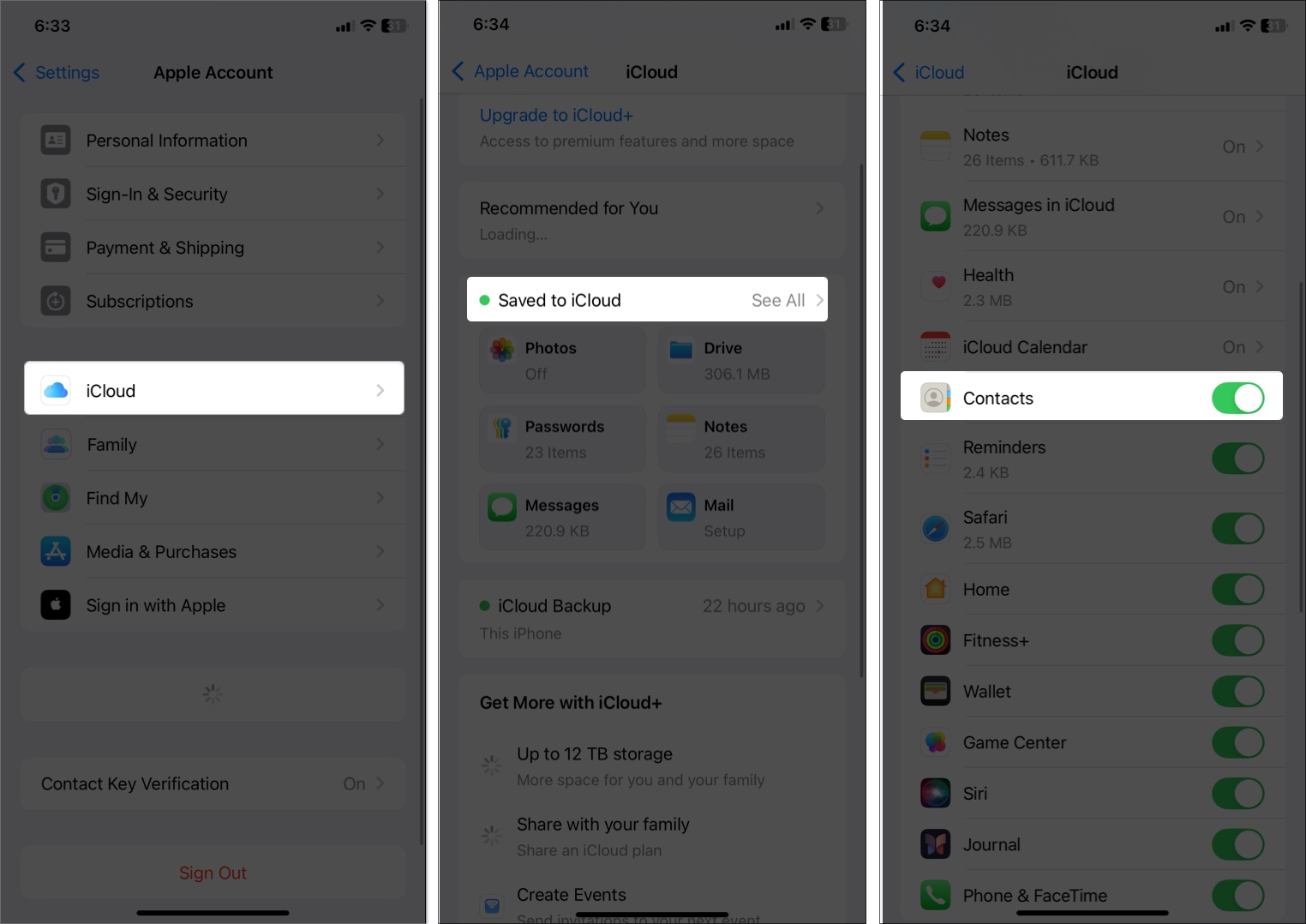 Fix for social profiles not showing in iPhone