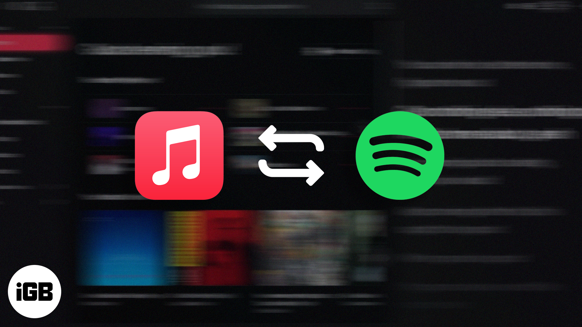 Import playlist from spotify and other services to apple music
