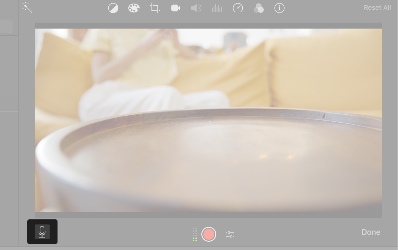 Record Voiceover in iMovie on Mac