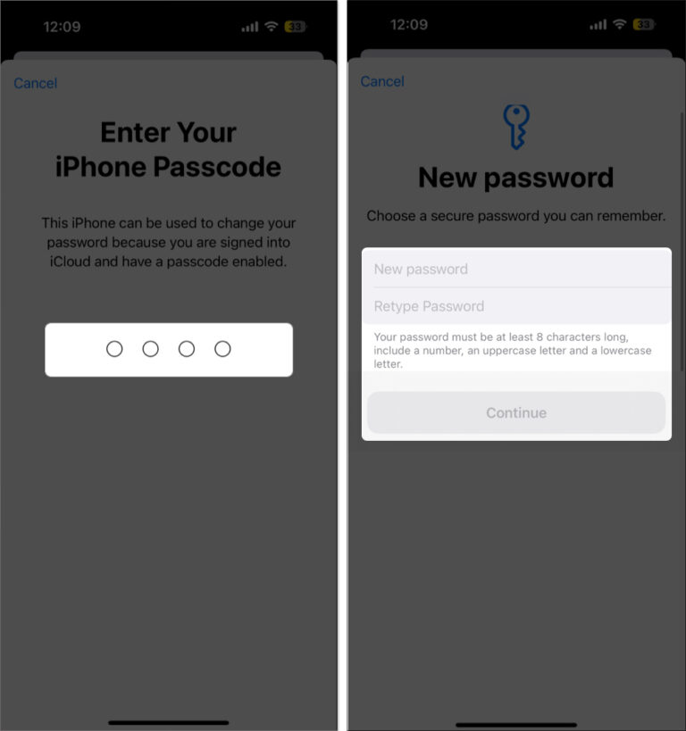 iphone 5s id password forgot
