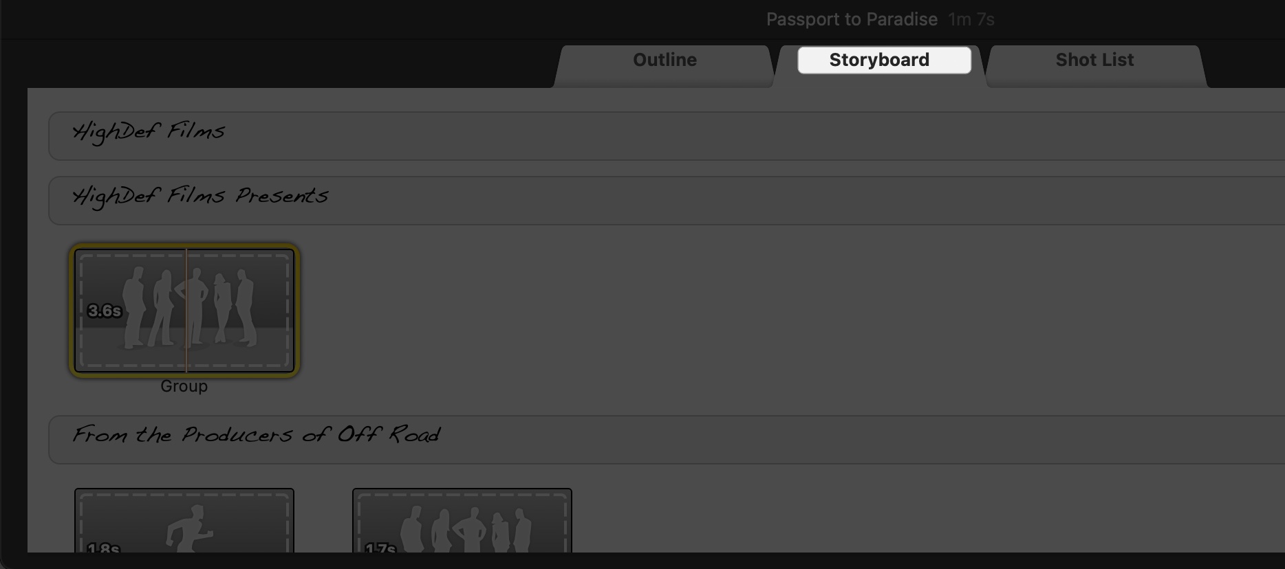 To match template drag clips from media library to storyboard in iMovie on mac