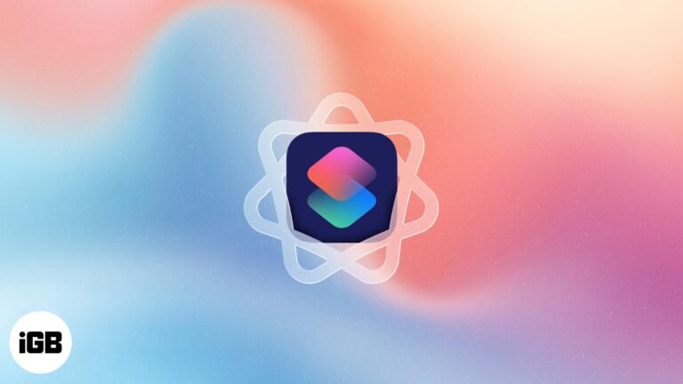 Apple Intelligence in the Shortcuts App.
