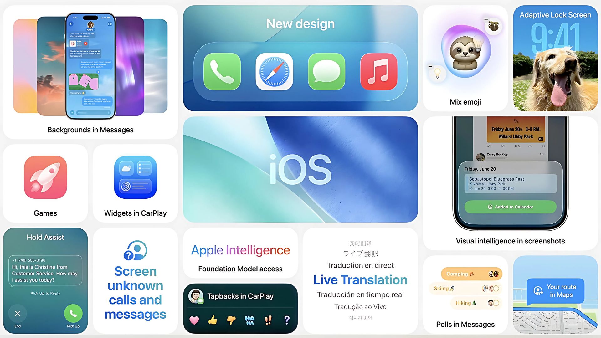Apple unveils ios 26 with liquid glass design and smarter ai