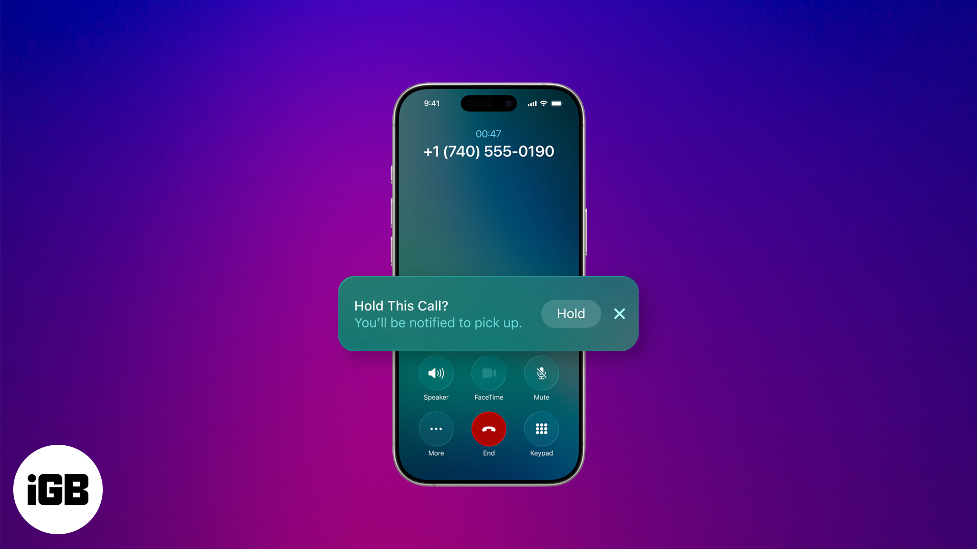 Hold assist in ios 26