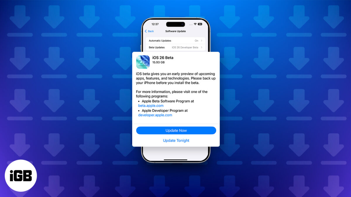 How to install ios 26 developer beta on iphone