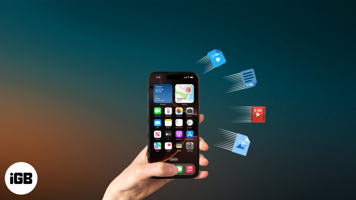How to send a large video from iphone