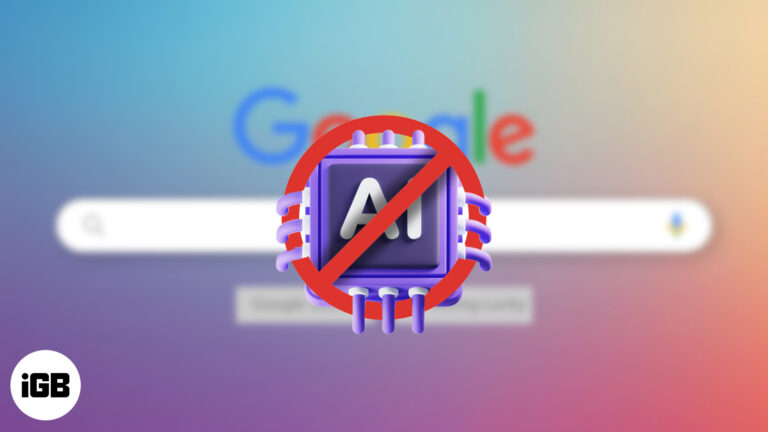 Turn off google ai overviews