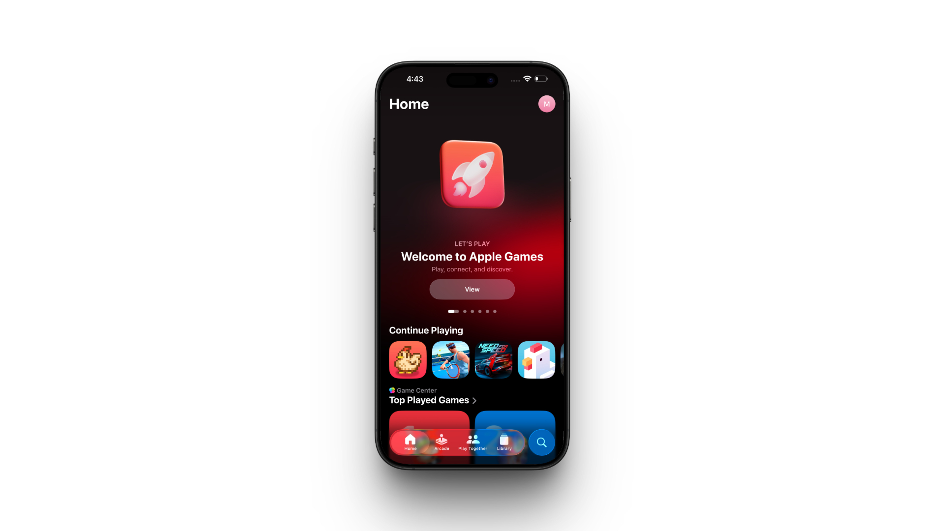 Apple games app