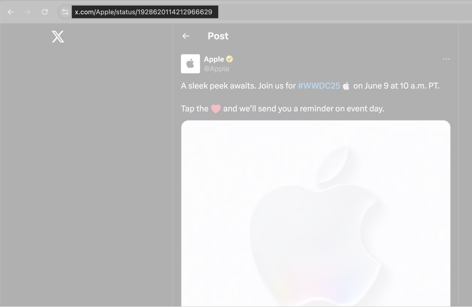Copy the Tweet link to download Twitter video on Mac