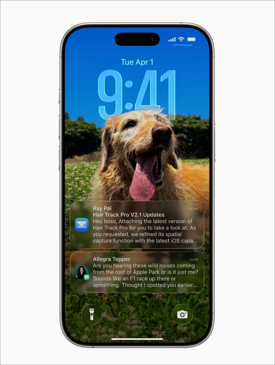 iPhone iOS 26 Liquid Glass design