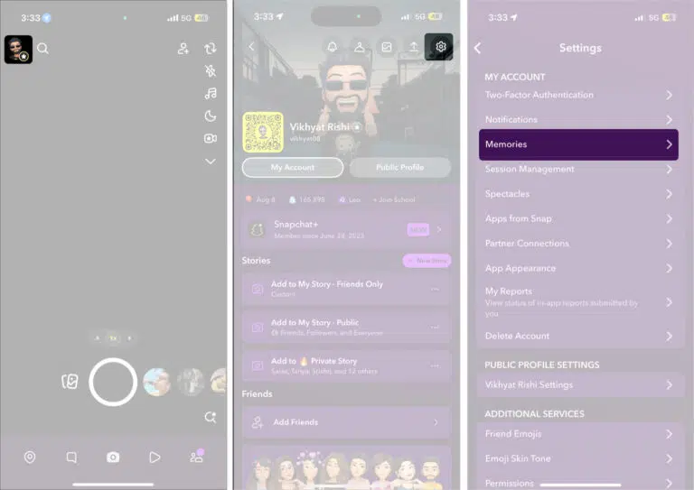 Snapchat Memories: How to Find, View, and Use Them - iGeeksBlog