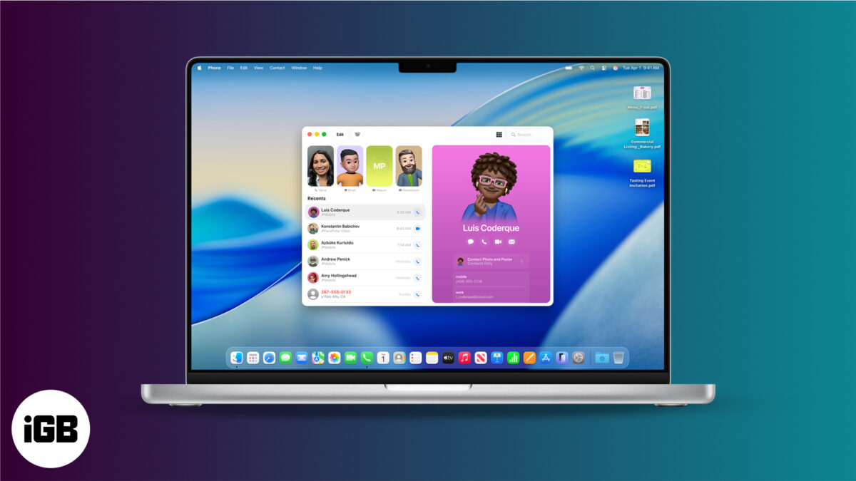 Macos 26 brings phone app to mac