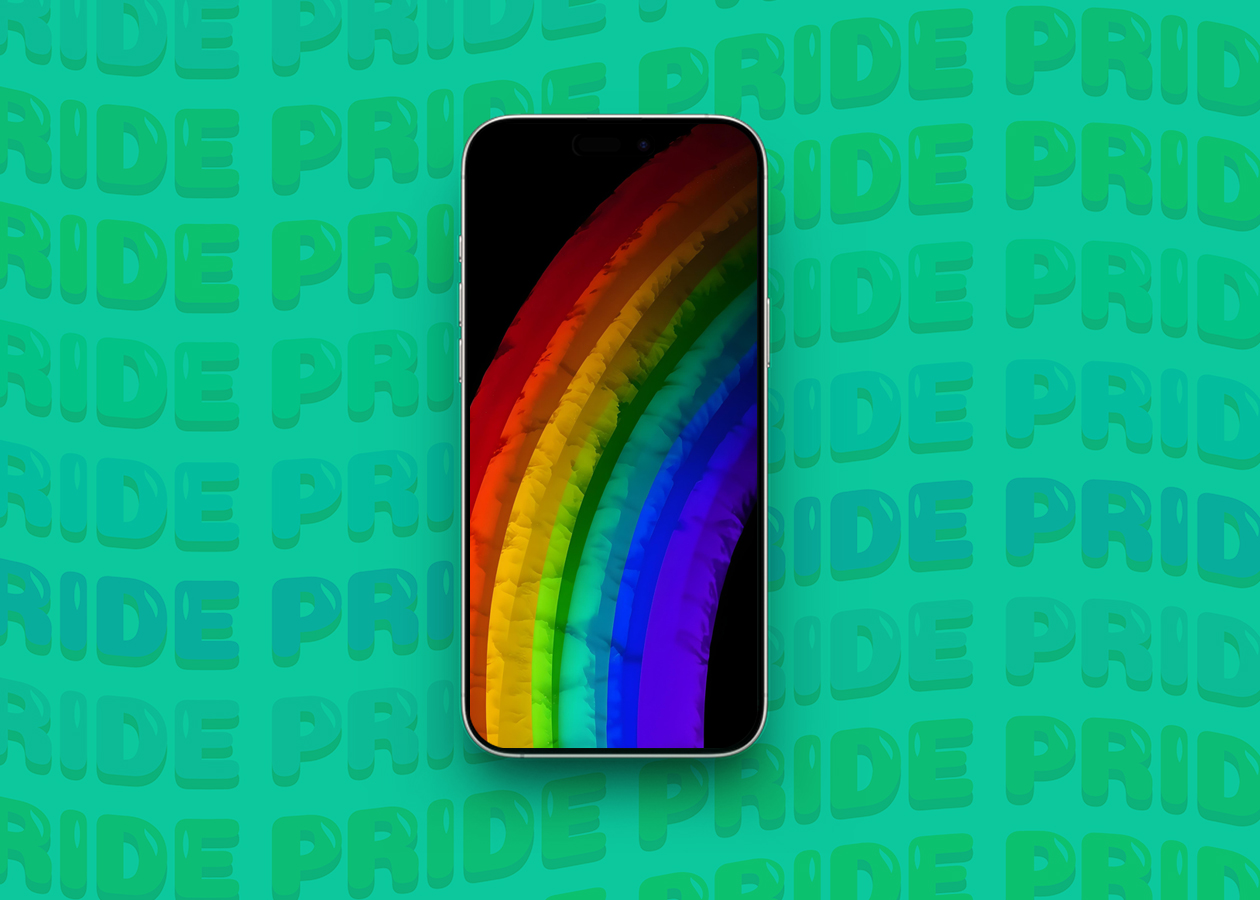 Watercolor rainbow LGBT