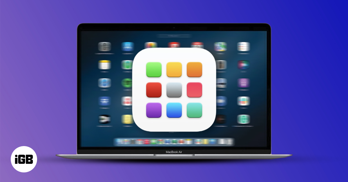 Get back launchpad in macos 26 tahoe