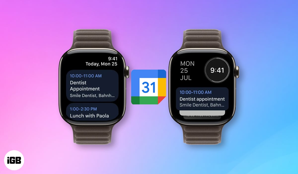 Google calendar finally comes to apple watch