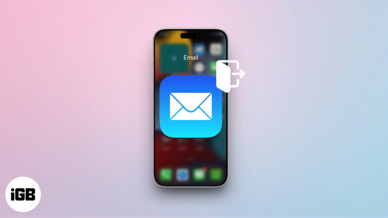 Sign out of mail app on iphone