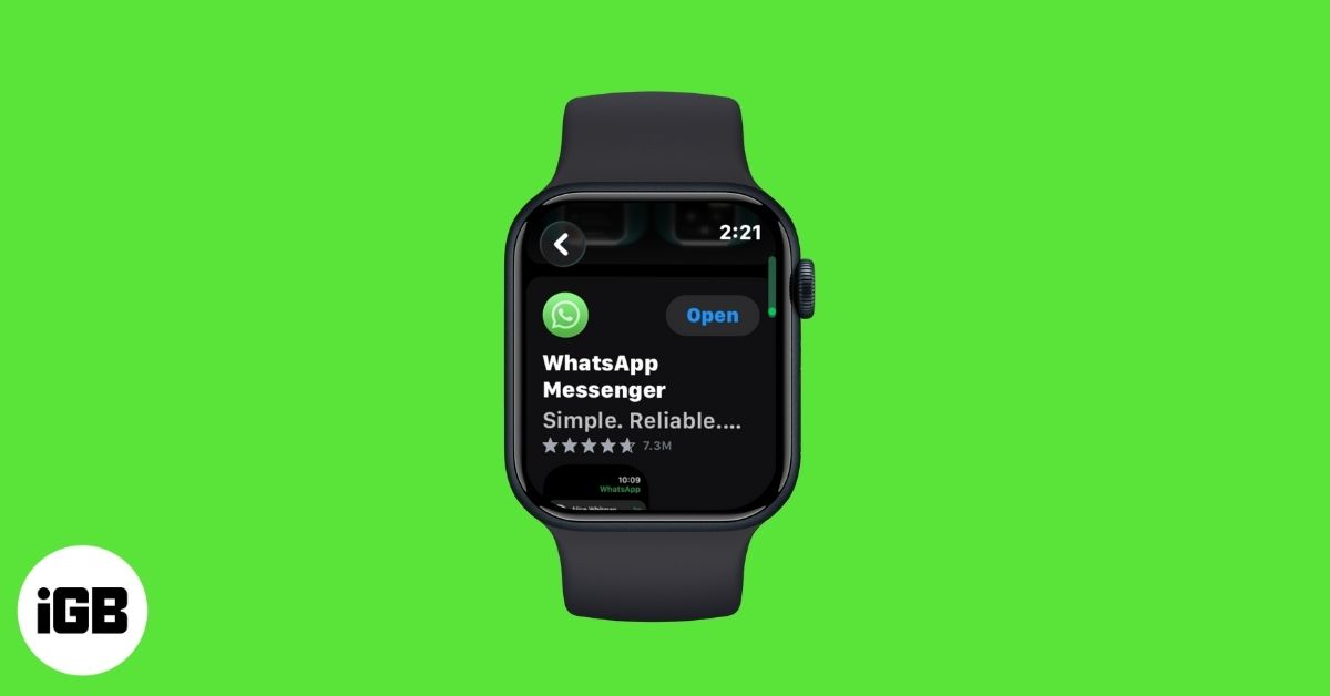 WhatsApp for Apple Watch