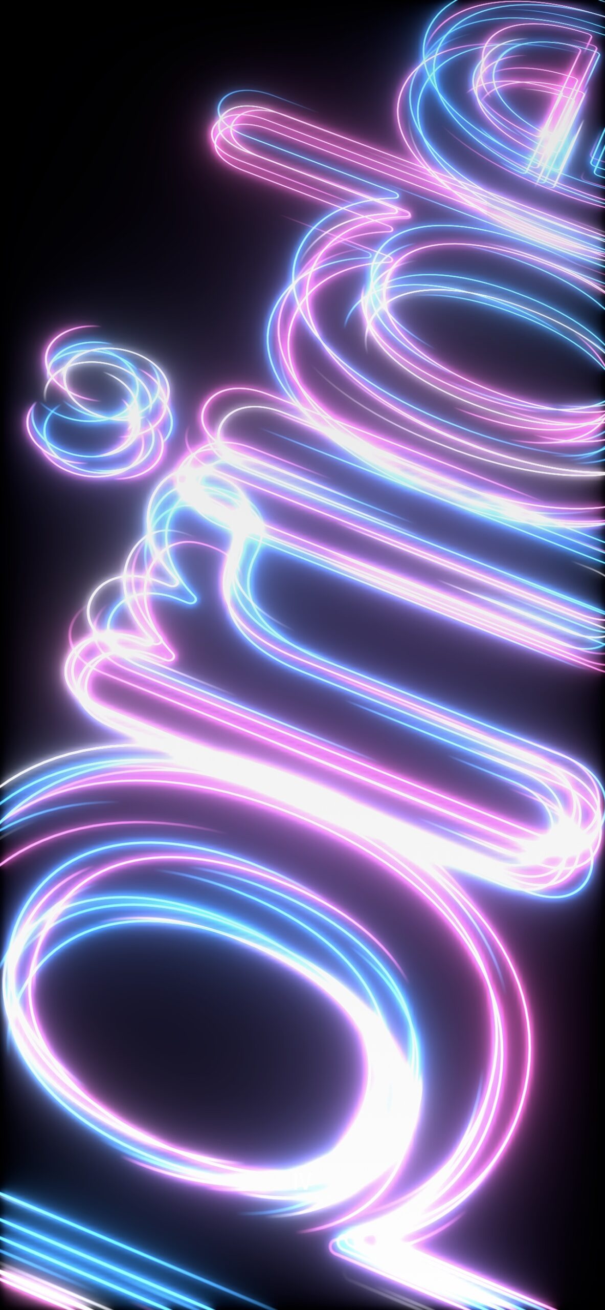 iOS 175 white and blue pride wallpaper for iPhone