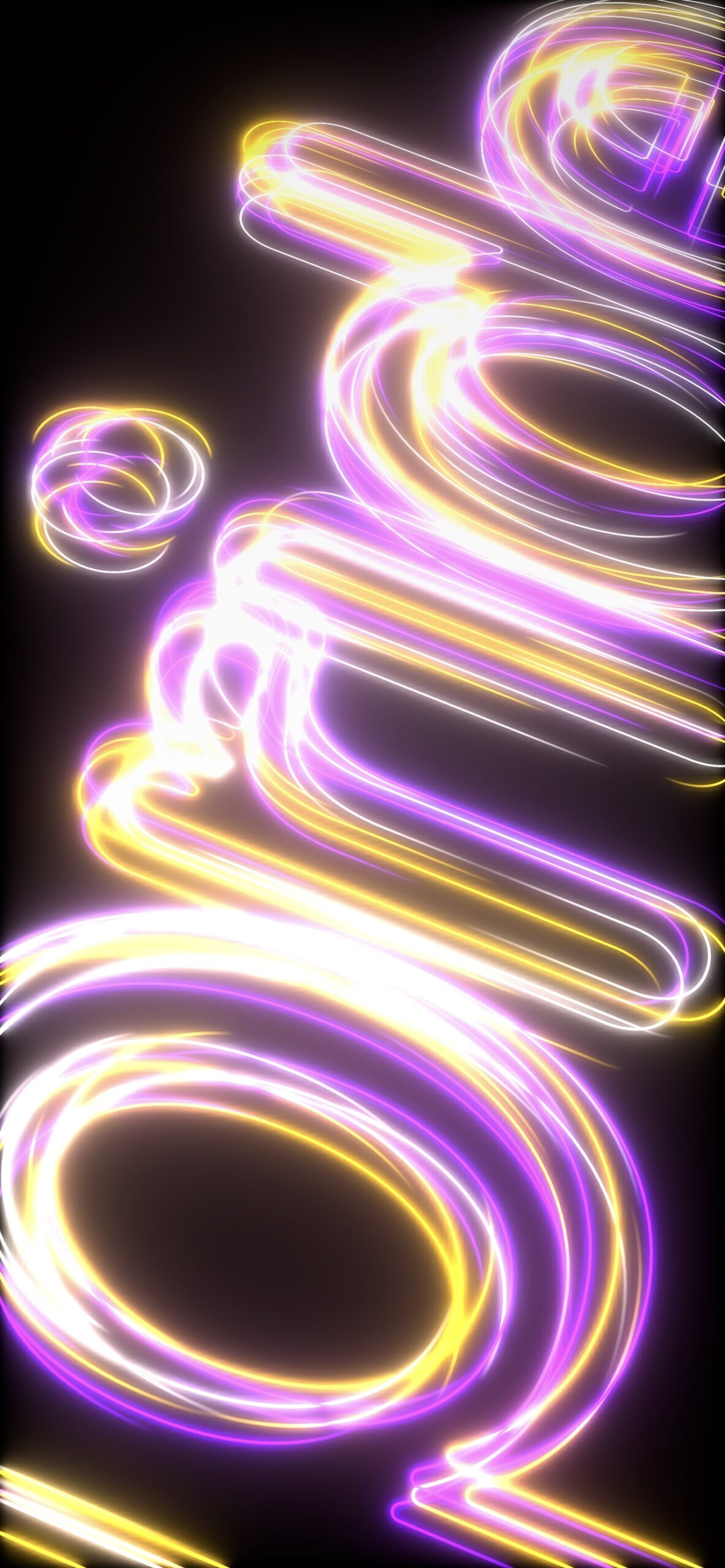 iOS 175 yellow pride wallpaper for iPhone