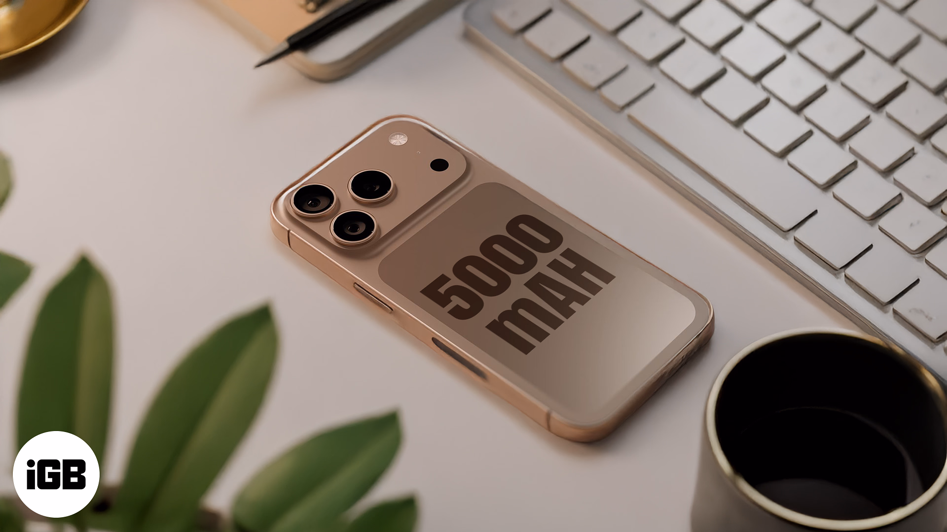 Iphone 17 pro max rumored to feature apple's first 5000mah battery
