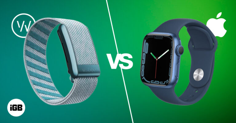 Whopp vs apple watch