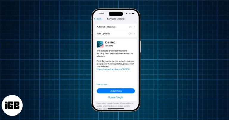 Apple releases ios 18 6 2 with security fixes