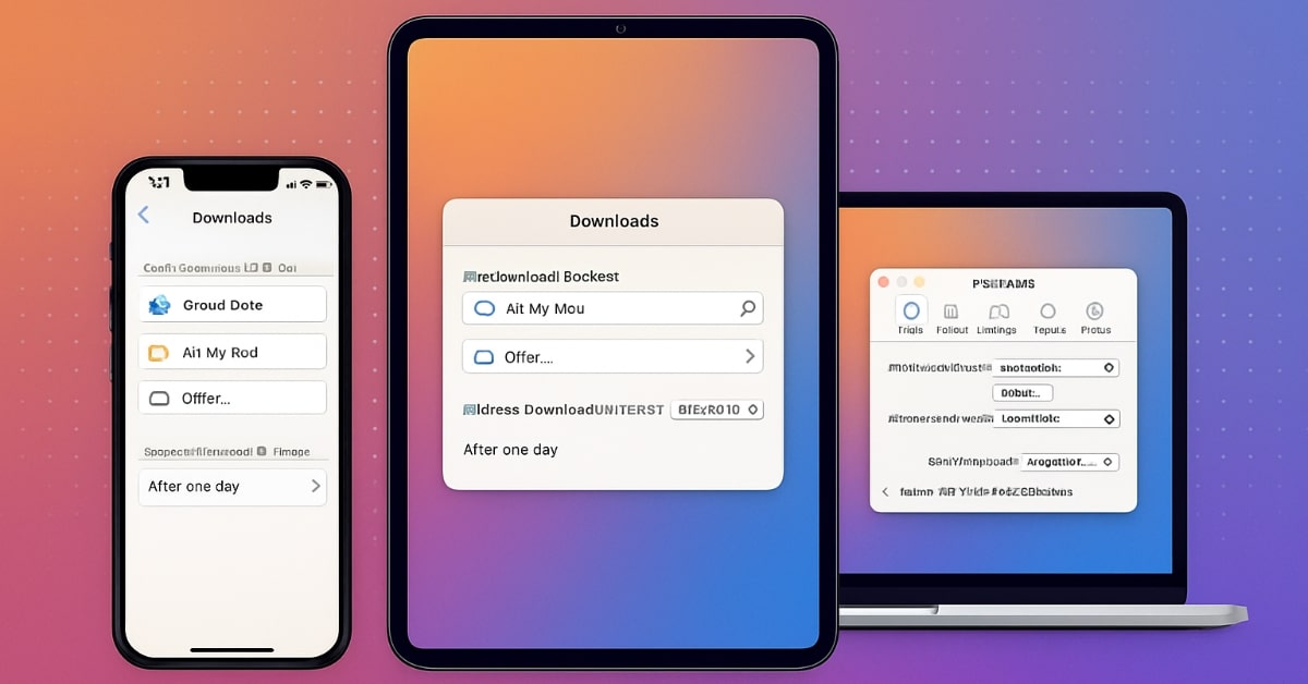 How to change safari download location