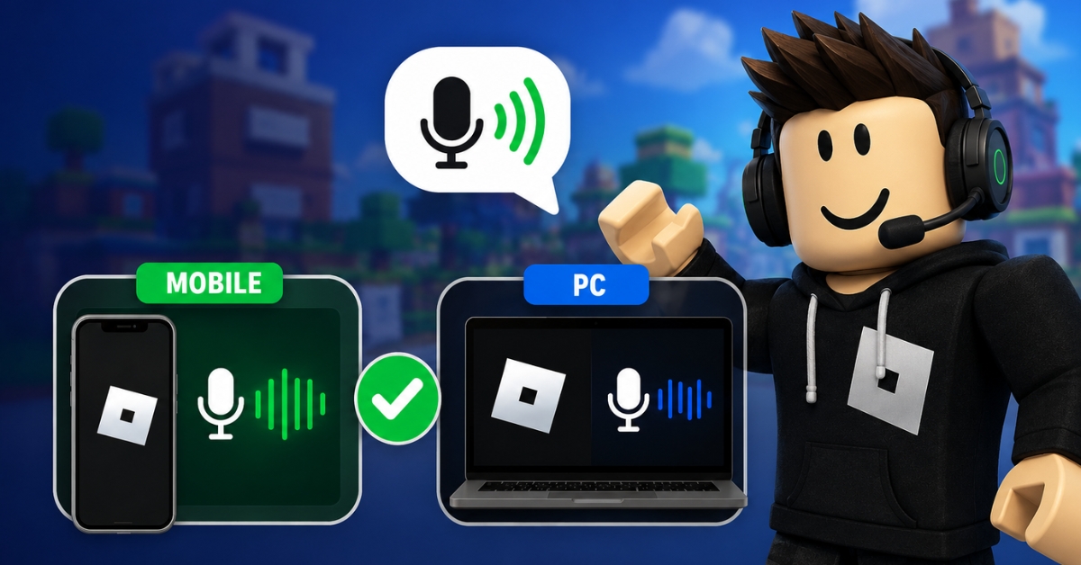 How to Get Voice Chat on Roblox (Full Setup Guide for Mobile and PC)