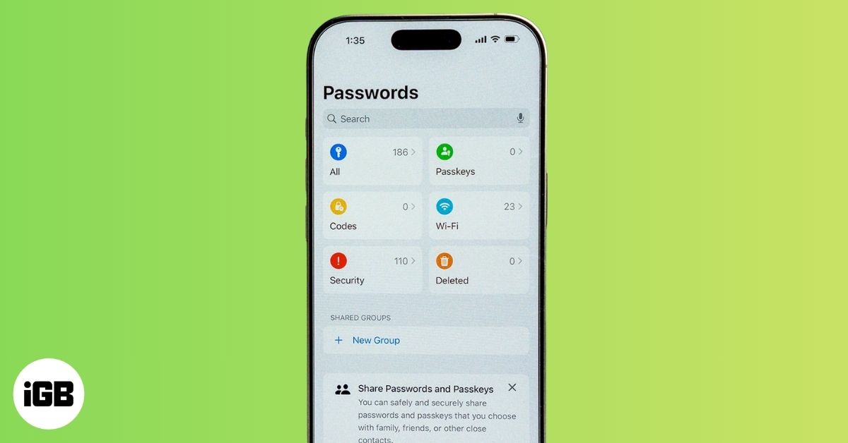 How to Use the Apple Passwords App