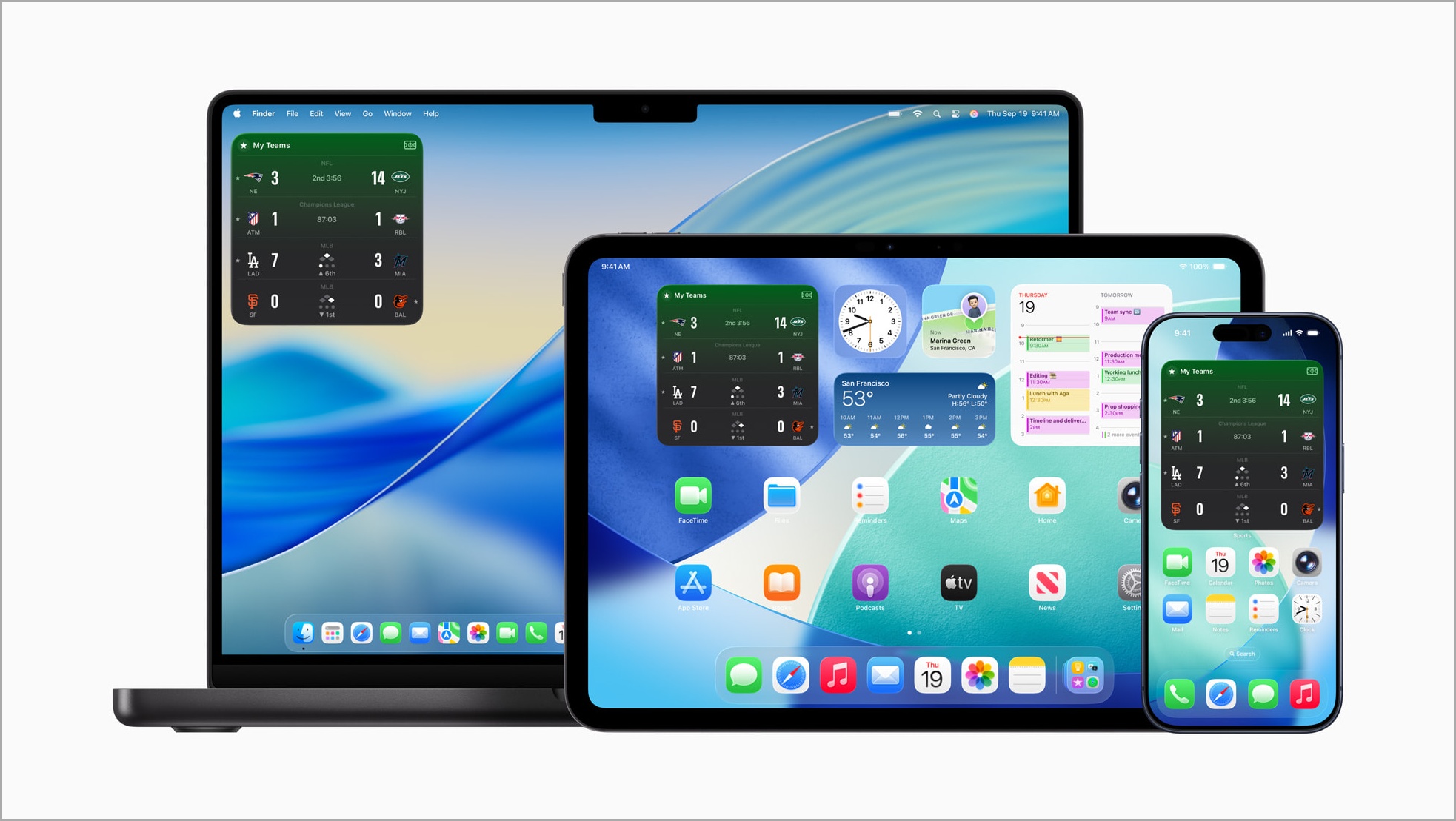Apple-Sports-app-widget