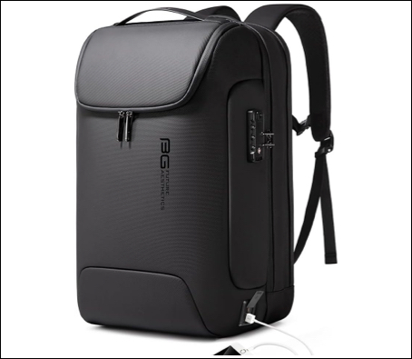 BANGE Mens Anti-Theft Backpack