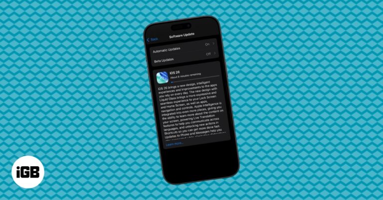 How to stop an ios update in progress