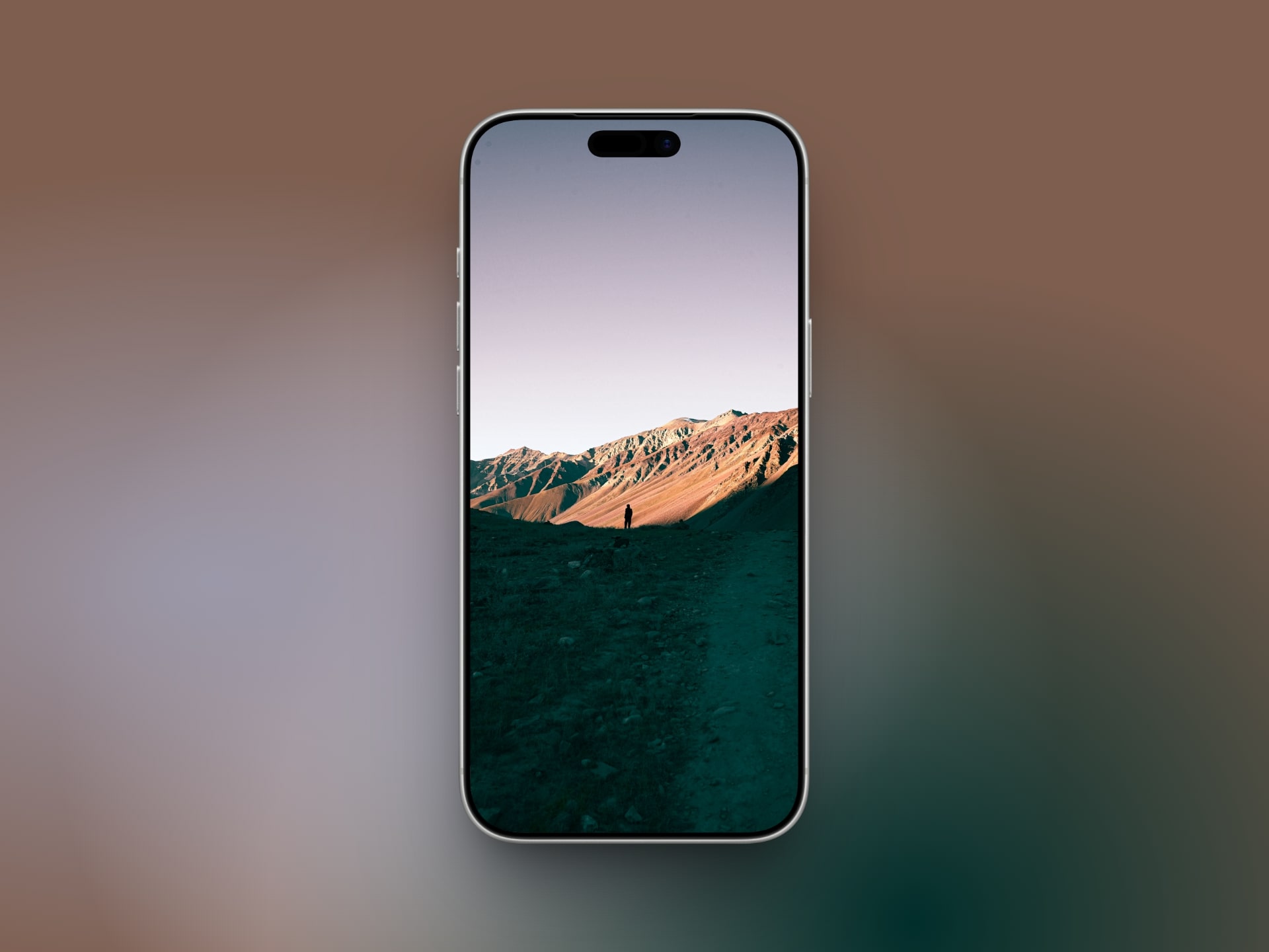 Sunset on Mountains - Depth Effect Wallpaper