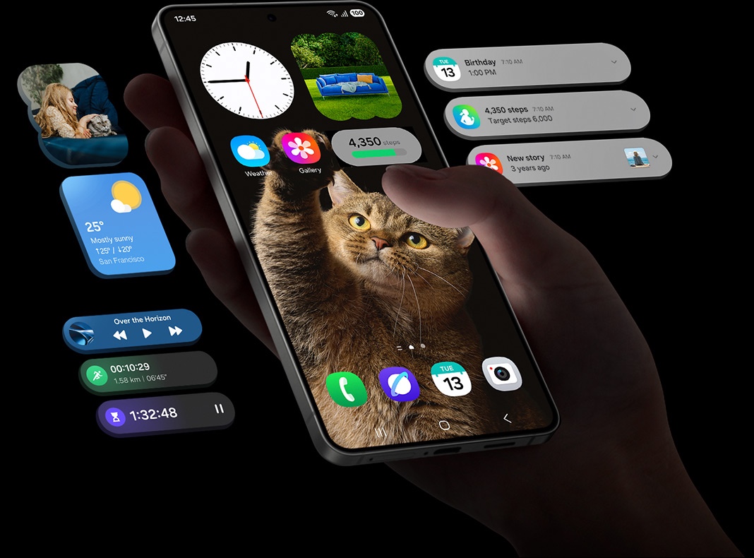 Samsung galaxy S25 edge One UI
