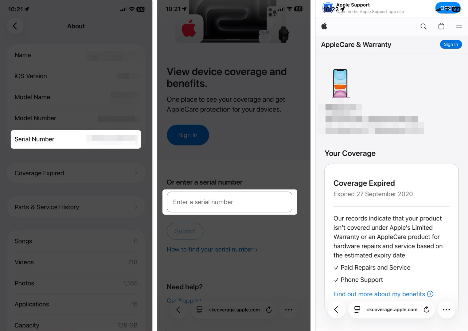 How to Check if iPhone Is Original, Refurbished, or Fake Enter the serial number and tap confirm