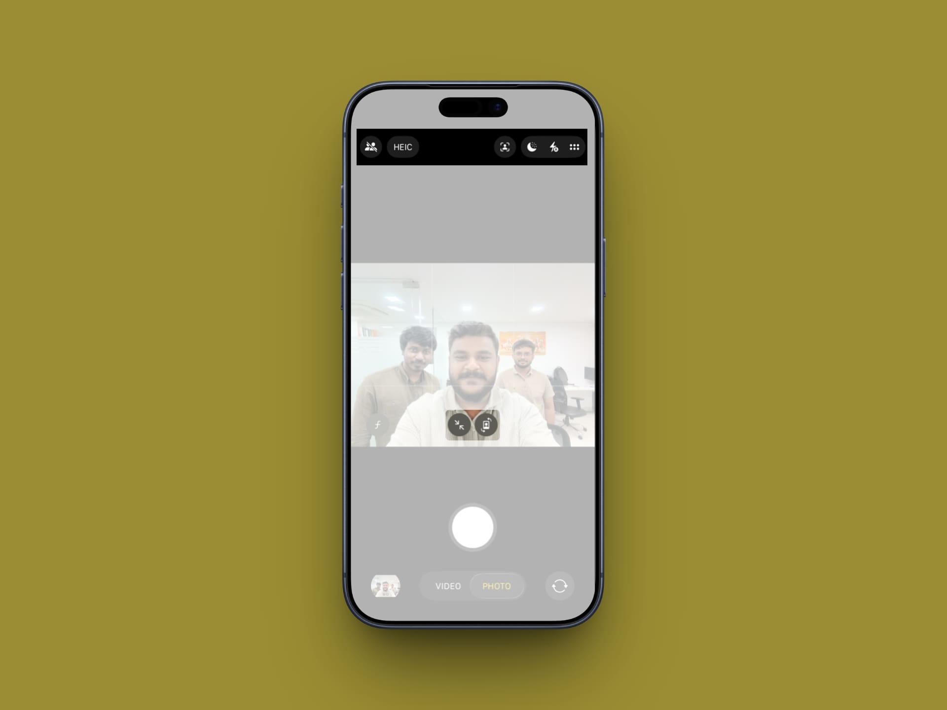New 18MP Center Stage front camera