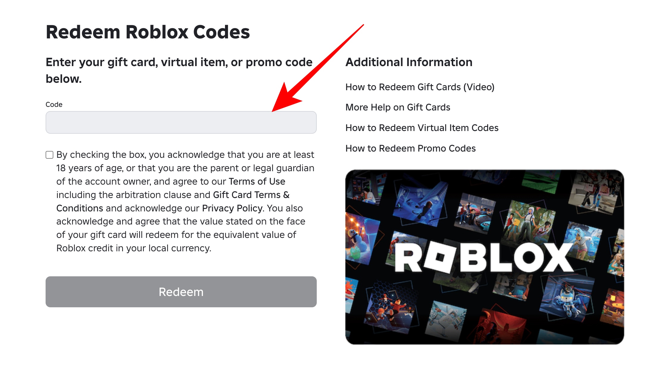 Roblox Promo Codes