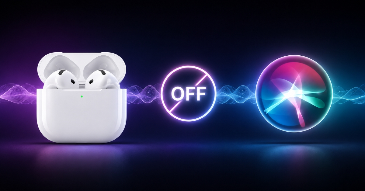Turn Off Siri on AirPods