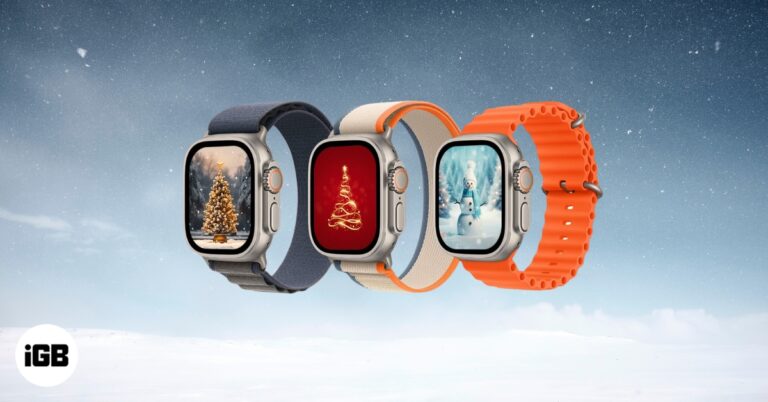 Cute Christmas Apple Watch Faces