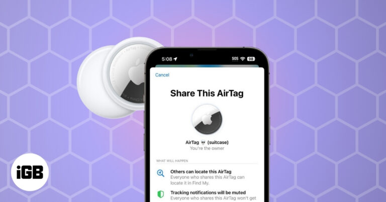 How to share airtag with family and friends